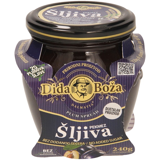 Сливовый джем без добавления сахара