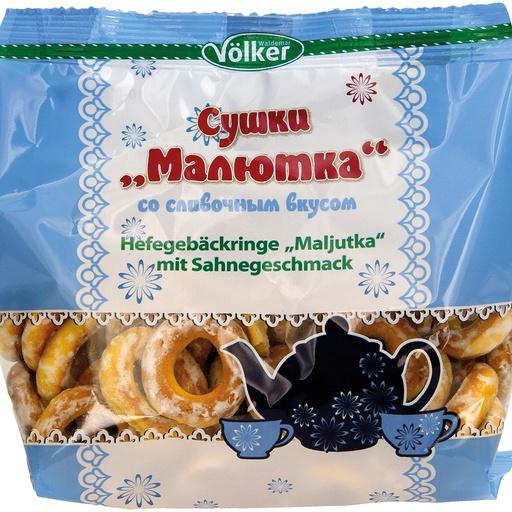 Sushki met vanillesmaak geglazuurd