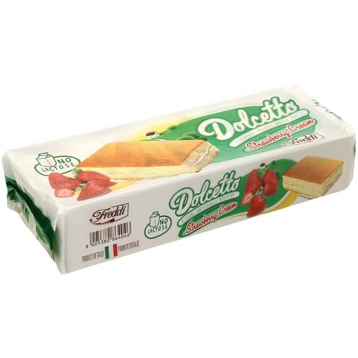 Dolcetto cake met aardbeismaak