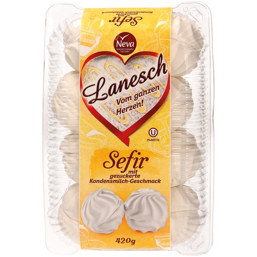 Lanesch Zefir met gecondenseerde melk