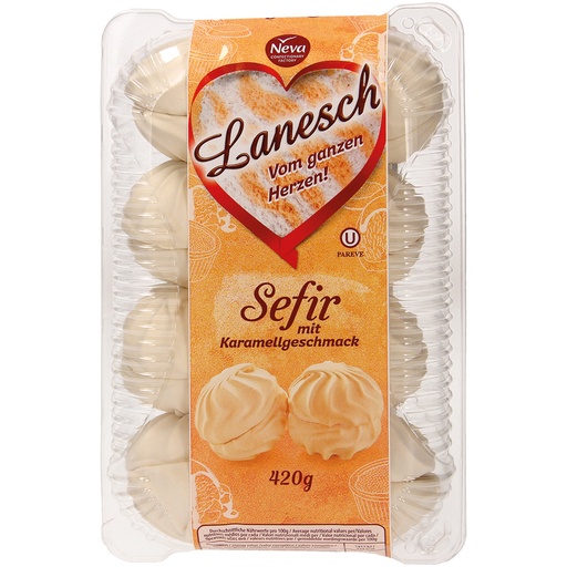 Lanesch Zefir met karamelsmaak