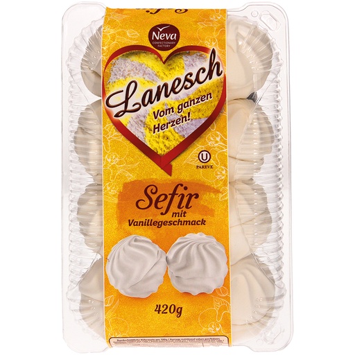 Lanesch Zefir met vanillesmaak
