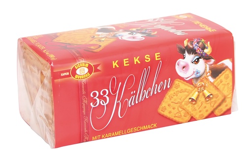Koekjes "33 Kälbchen" met karamelsmaak