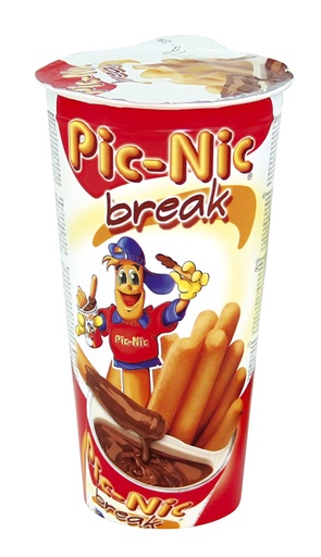 Pic-Nic Break Sticks met cacaocrème