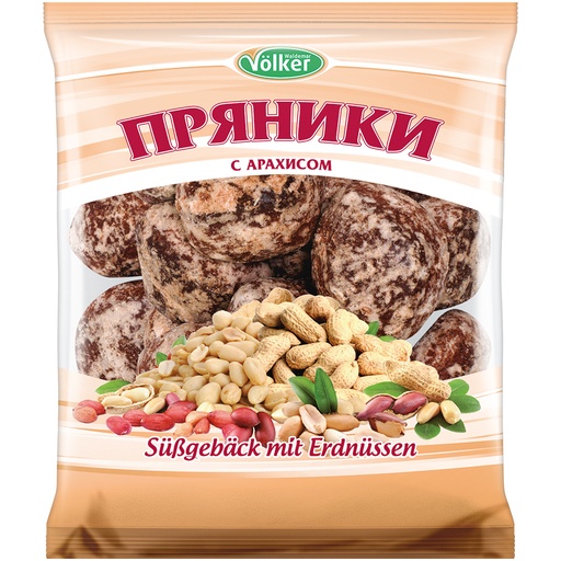 Пряники "Орeховыe" с арахисом