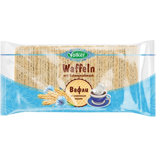 Вафли с 71% кремовой начинкой со сливочным вкусом