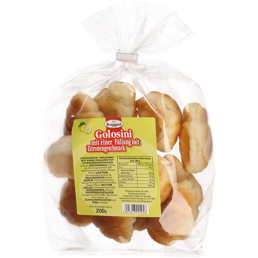 Булочки с начинкой, со вкусом лимона