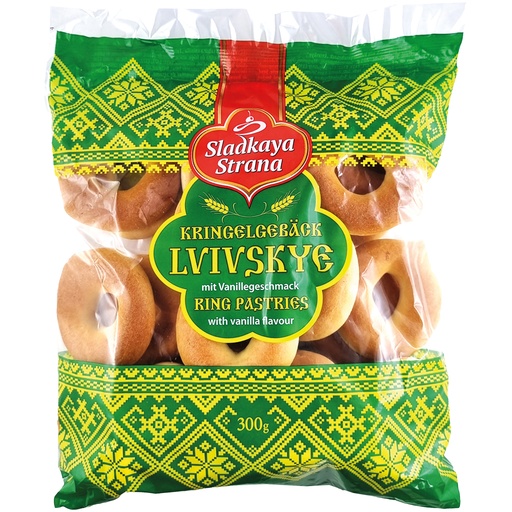 Kringelgebak met vanillesmaak "Lvivskye"