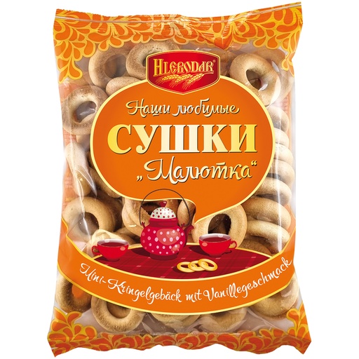 Mini-Kringergebak "Maljutka" met vanillesmaak