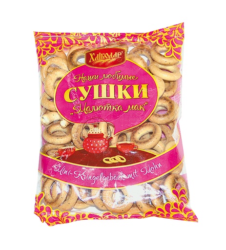 Mini-Kringelgebak met Maanzaad "Maljutka mak"