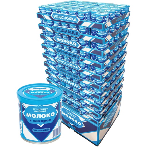 Сгущённое цельное молоко с сахаром, 8% жирности