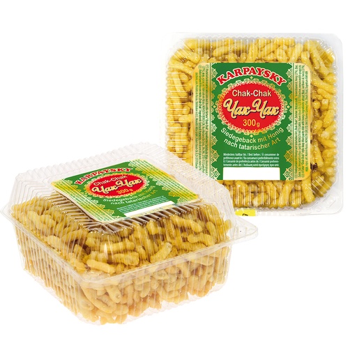 Kookgebak met honing volgens Tataarse stijl "Chak-Chak"