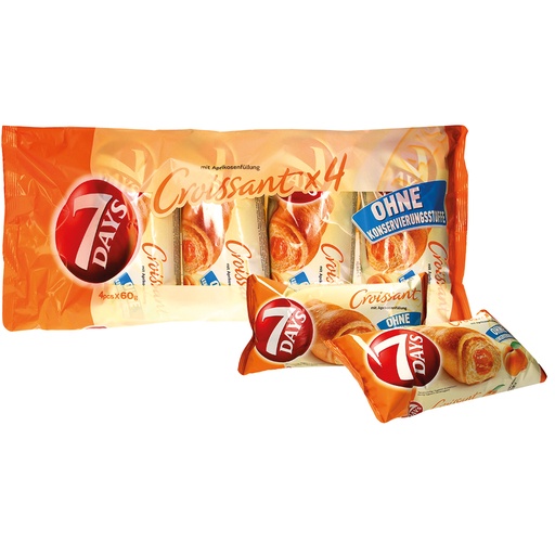 Круассаны с абрикосовой начинкой