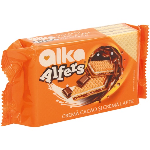 Napolitane cu lapte si cacao