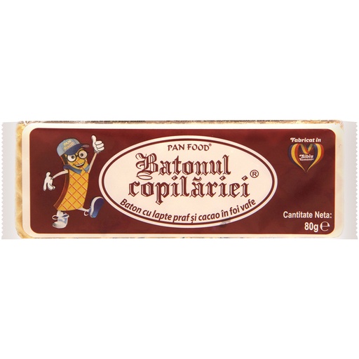 Batonul copilariei în vafe