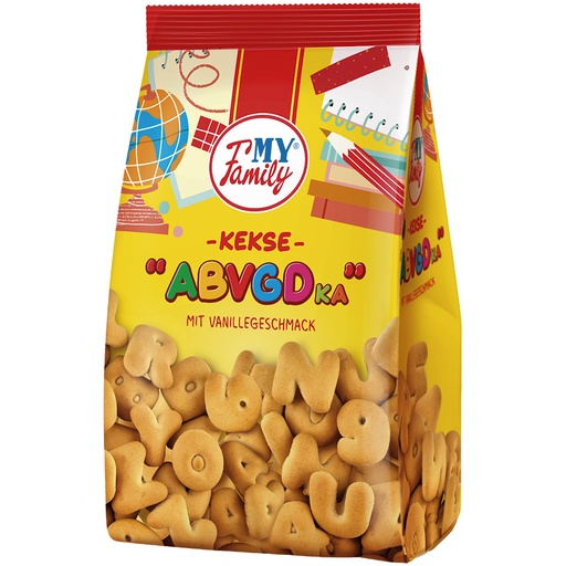 Koekjes "ABVGDka" met vanillesmaak