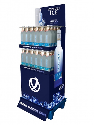 Водка "Хортица Лед" 40% алк.