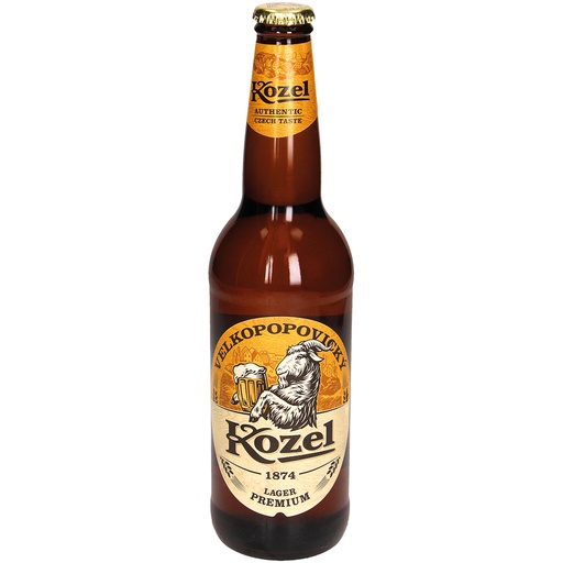 Пиво "Kozel Premium Lager" светлое,  4,6% алк.