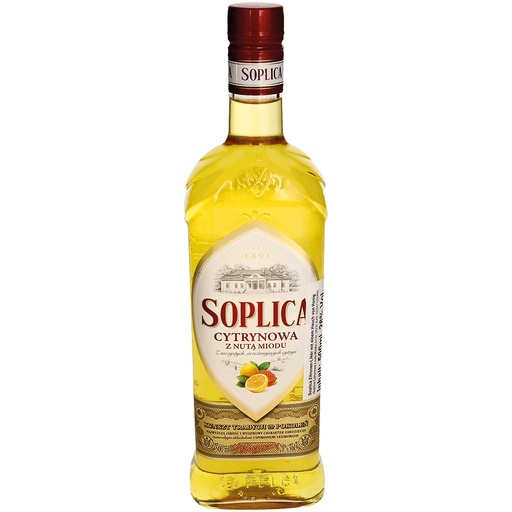 Ликер со вкусом лимона и меда, 28% алк.