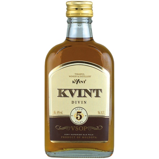 Brandewijn "Kvint" / 5 jaar, 40% vol.