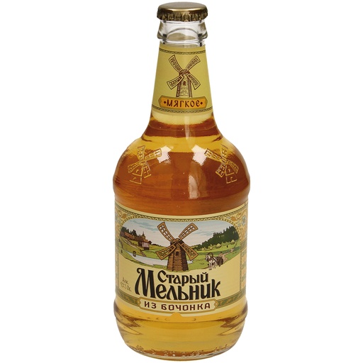 Tapsbier "Starij Melnik Mjagkoe" 4,3% vol.