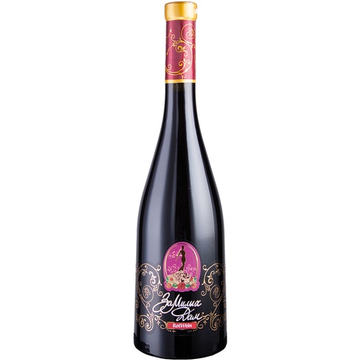 Красное вино "За Милых Дам" сладкое 13% алк.