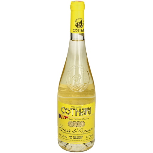 "Grasa de Cotnari" Вино из Румынии, белое, полусладкое, 12%