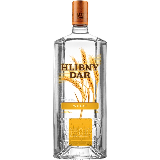 wodka "Hlibny Dar" Wheat 40% vol.