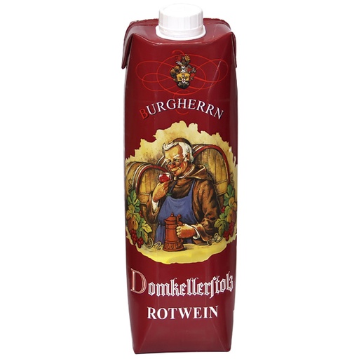 Красное вино "Domkellerstolz" 9,5% алк., полусладкое