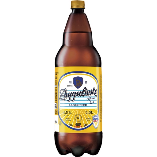 Bier "Zhygulivske" licht, 4,5% vol.