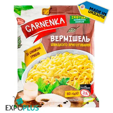 GARNENKA MUSHROOMS-FLAVORED NOODLES (60X60G)VILIS