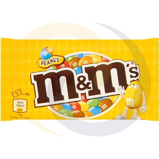 pinda m&m`s crackers 45g mars