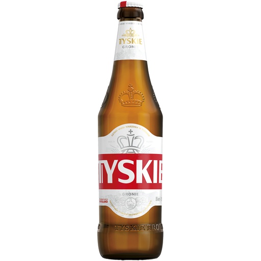 Пиво "Tyskie Gronie" 5,2% алк.
