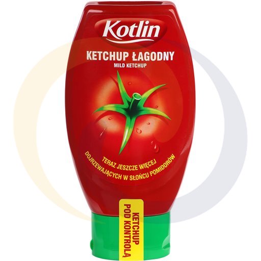 ketchup kotlin łagodny pet 450g/10st e agros nova