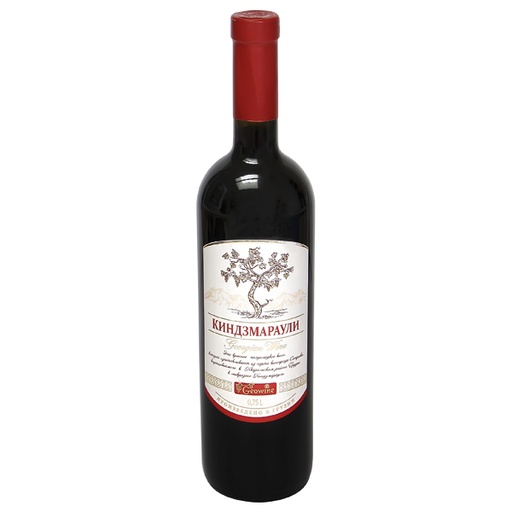 "Kindzmarauli" вино из Грузии красное, полусладкое, 11,5% ал