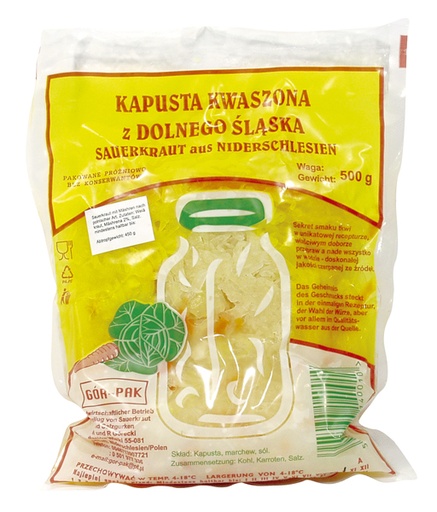 Zuurkool uit Neder-Silezië "Kapusta Kwaszona"