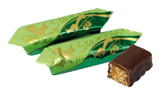 Pindakrokant "Griljaschnie" Mjagkij griljasch" in cacaohoude