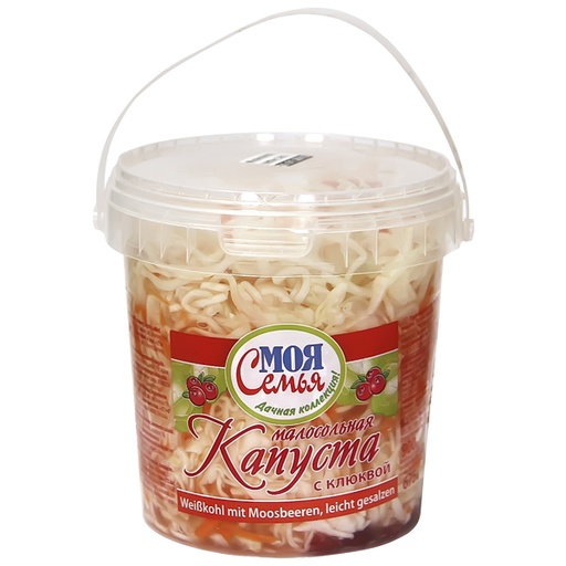 "MOJA SEMJA" Vers frisgefermenteerde witte kool en bosbessen