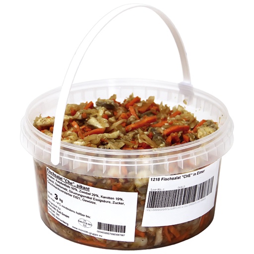 Рыбный салат с морковью корейский "Хе", пикантный