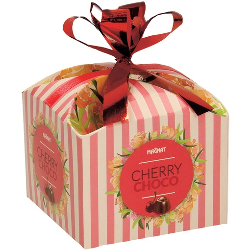 Choco Cherry Dubbelgevulde bonbons met kersensmaak.