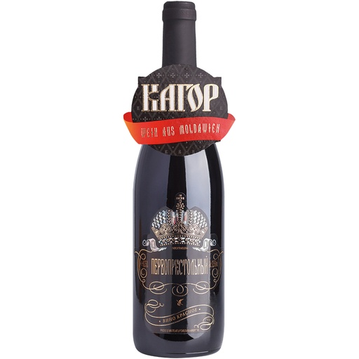 "Kagor Pervoprestolniy" красное полусладкое вино из Молдавии