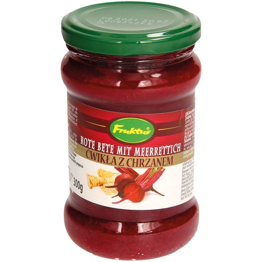 Rode biet met mierikswortel. Gepasteuriseerd