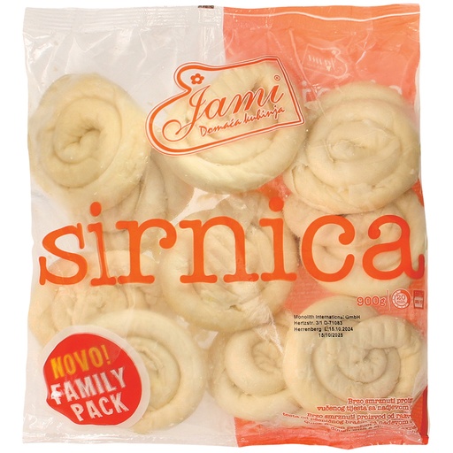 Deegwaren uit filodeeg met een vulling van kaas en aardappel