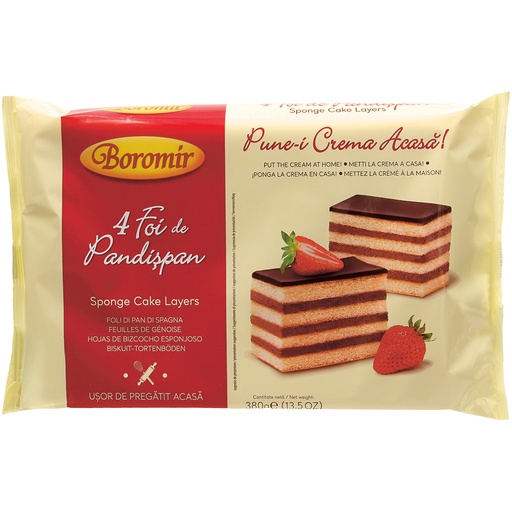 4 бисквитных коржа для торта