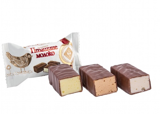 Птичье молоко – Сливочно-лимонный зефир в шоколадной глазури