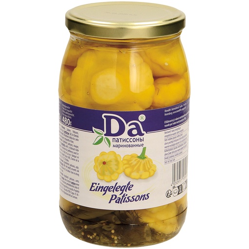 "DA" Gelegde Patissonen