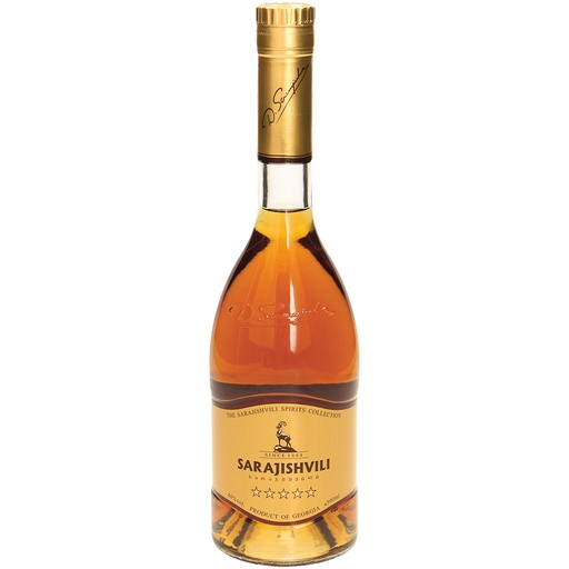 Sarajishvili 5*- Brandewijn, 40% vol.