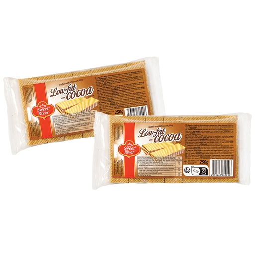 SWEET RIVER Вафли с обезжиренным какао