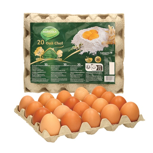 Verse eieren uit vrije uitloop, 20 stuks, kwaliteitsklasse A
