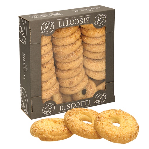 Koekjes "Kokoscha" met kokossmaak, bestrooid met suiker
